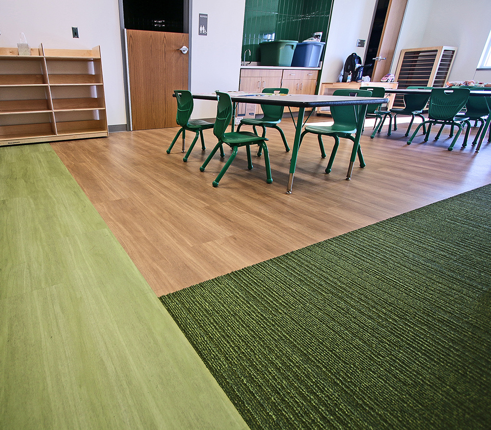 Green Floor Classroom